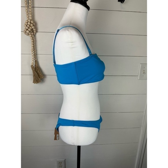 NWT SKIMS Monokini Swimsuit Turquoise Blue Size XL - Picture 10 of 10
